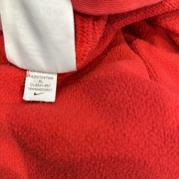 Vintage Nike Just Do It Red Sweatshirt Size XL - Picture 3 of 8